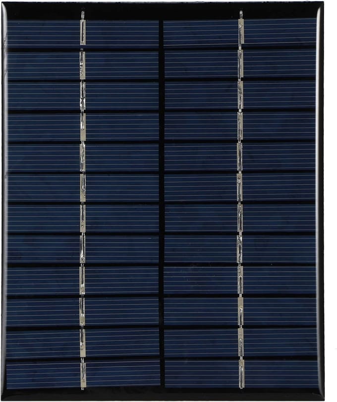 Mini Zonnepaneel - Zonnecel Module - Energie Opwekken - Weerbestendig Ontwerp - 2W 12V - Blauw