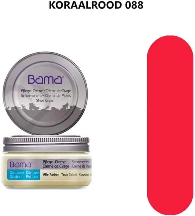 Bama Schoencreme - Koraalrood (088) - 50ml