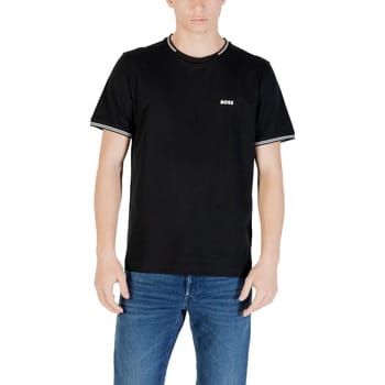 regular fit T-shirt van katoenmix model 'TAUL '