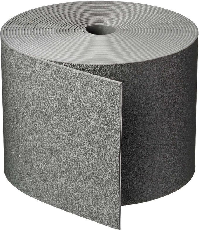 Wovar Borderrand Kunststof Grijs 15 cm hoog | Rol 10 Meter