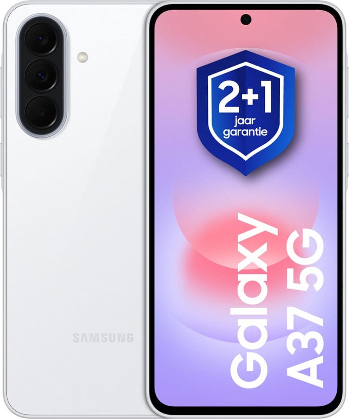 Samsung Galaxy A37 5G - 128GB - Awesome White + 1 jaar extra garantie