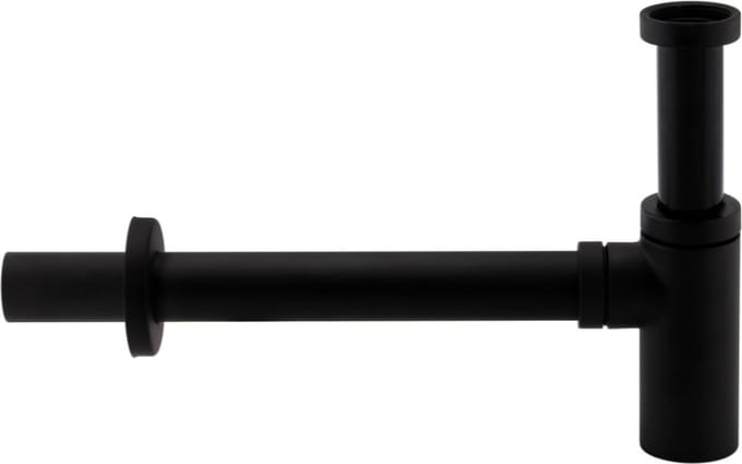 Steinbach Ronde Design Sifon Mat Zwart