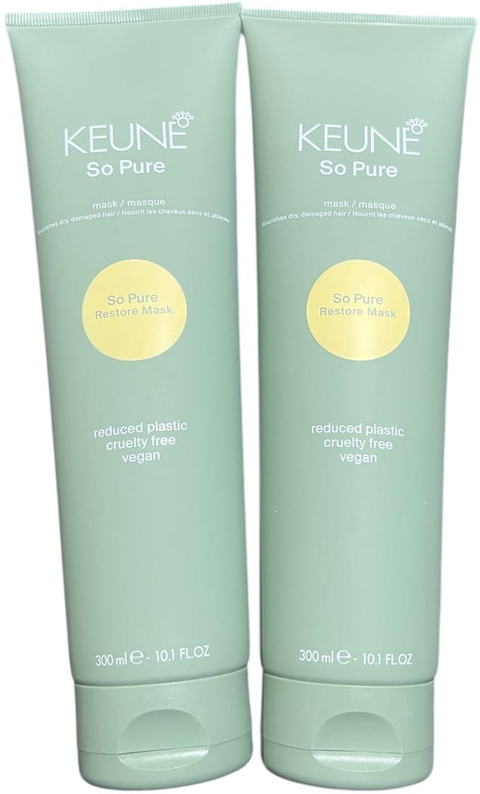 2 x Keune So Pure Restore Mask 300 ml