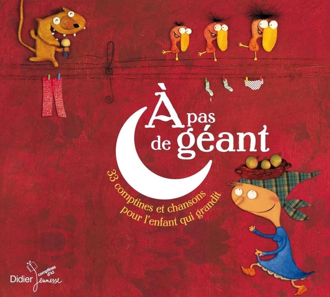Various Artists - À Pas De Géant, 33 Comptines et Chansons (CD)