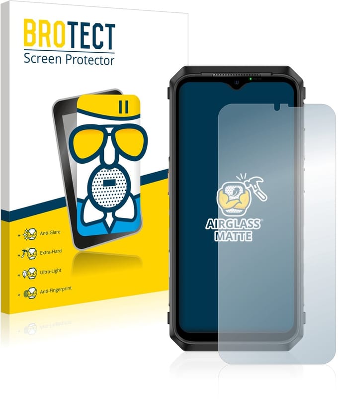 BROTECT - Screenprotector voor Ulefone Power Armor 18T - Folie Beschermfolie Beschermglas matte
