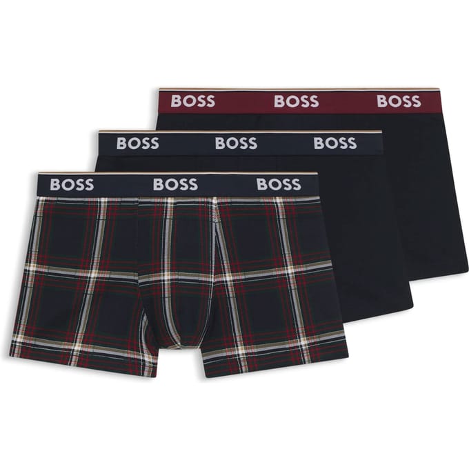 Boss Black Trunk 3-Pack Ruit & Multi