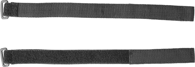 Velcro strap zwart