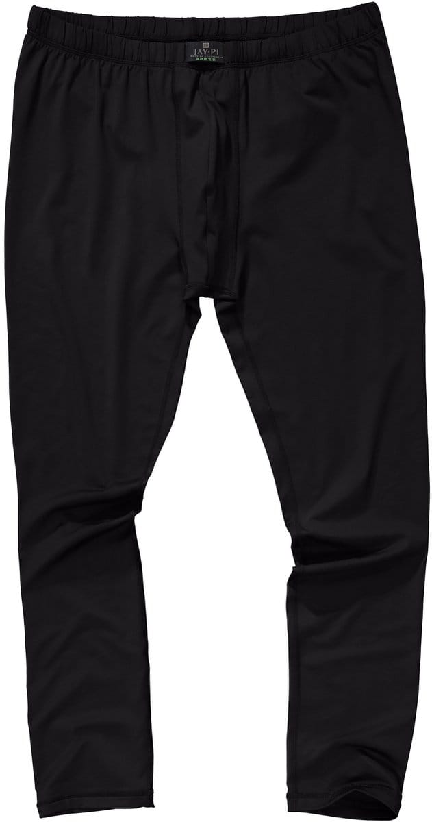 JAY-PI - Heren - Functionele broek skikleding thermo lange warme - Zwart - Maat L