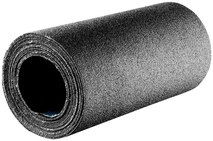 Graphite P60 Rol Schuurdoek - 2.5m x 115mm - Volledig Gewas