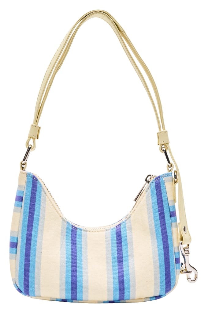 Núnoo Palma Canvas Blue Stripes Größe: OS | Handtaschen Outlet | Damen | Blau