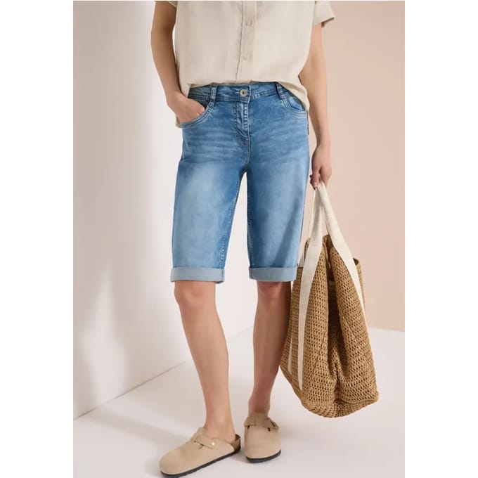 Wide Legs denim shorts