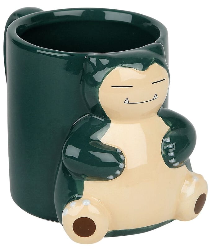 Pokémon - Gaming Kop - Snorlax - 3D Mok - voor Geen - meerkleurig