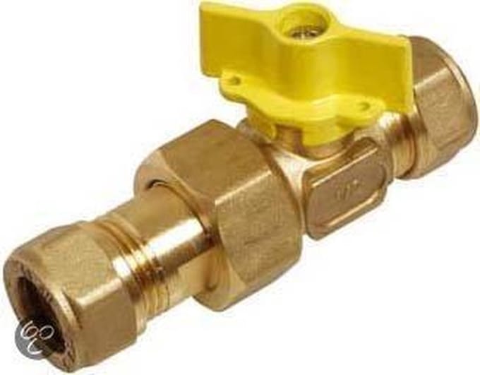 Gaskogelkraan Knel 15X15Mm Plieger Label Gl (G)