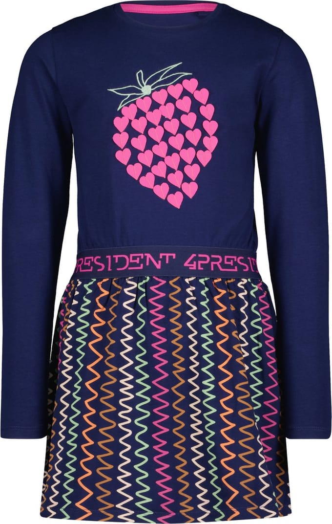 4President - Jurk - Navy - Maat 164