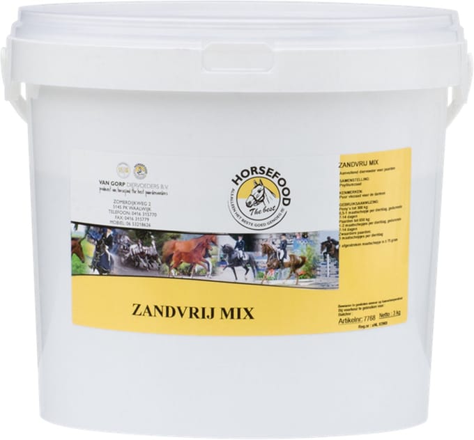Horsefood Zandvrij Mix 20KG
