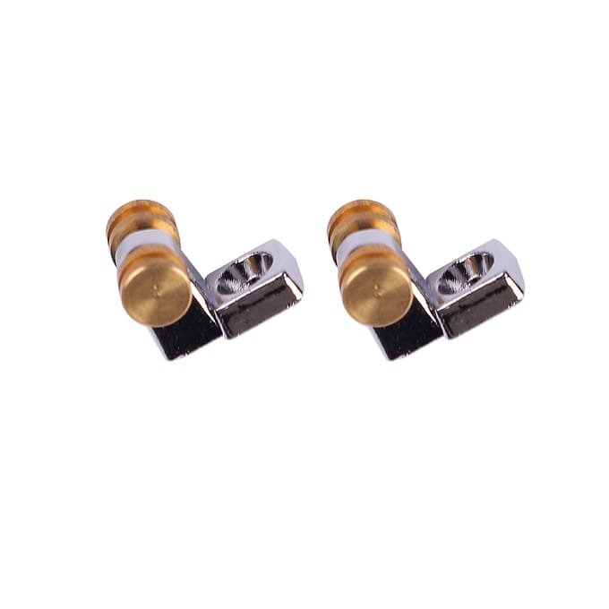 2 STUKS Elektrische Gitaar Roller String Tree Messing Zinklegering Roller String Guide Retainer voor Bas