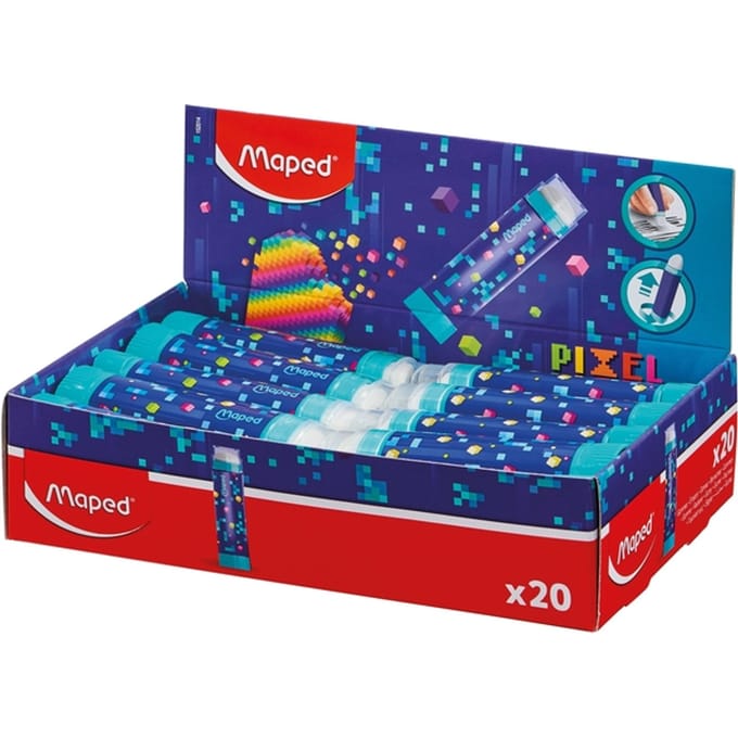 Gum Maped Pixel Party im Tubendisplay mit 20 Stück