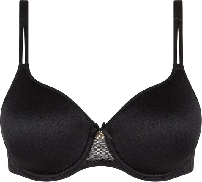 Chantelle - Norah - Bedekkende spacer bh - Racerback - Soft Feel - ZWART
