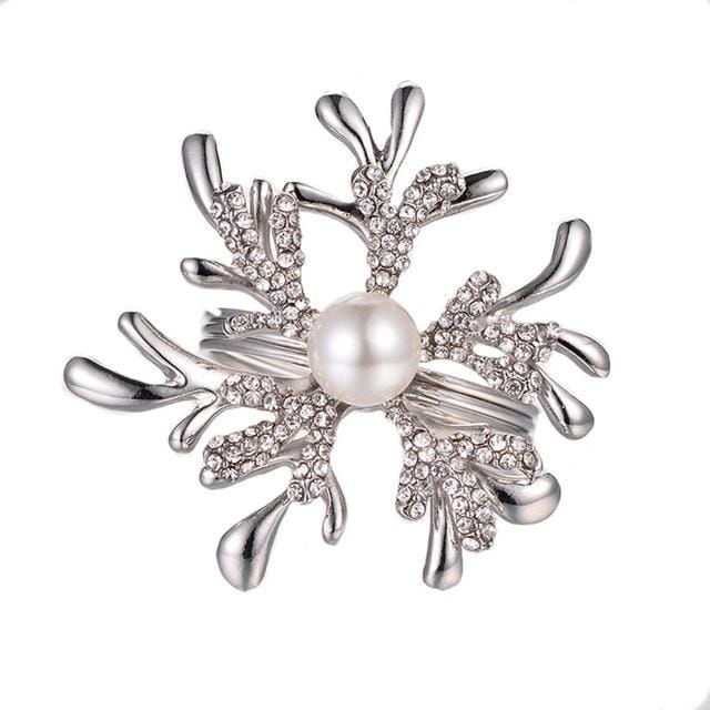 Mode Parel Broche Gewei Koraalrif Broche Legering Broche Corsage Kleding Kleding Accessoires gray