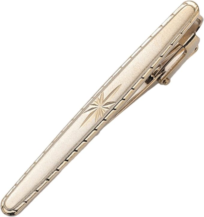 Fako Bijoux® - Dasspeld - Deluxe - Model Henri - 59mm - Goudkleurig