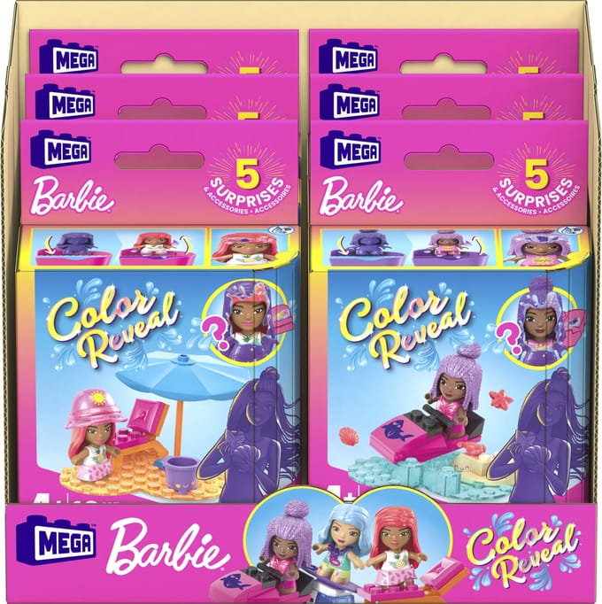 Mega Construx Barbie Color Reveal