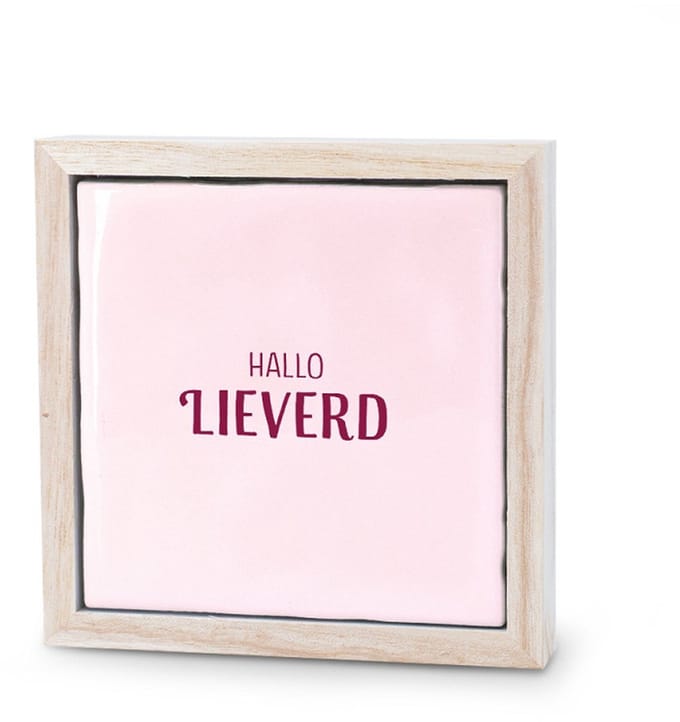 Liefs in een lijstje - Hallo lieverd