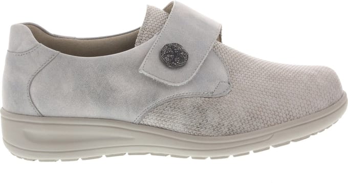 Dames Instappers & Ballerina's Solidus Kate Nerone Grey/sasso Zilver - Maat 4½