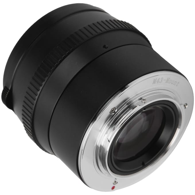 50mm F1.2 M43 Mount Groothoeklens voor GH5GM10GX8GF9 Mirrorless Camera black