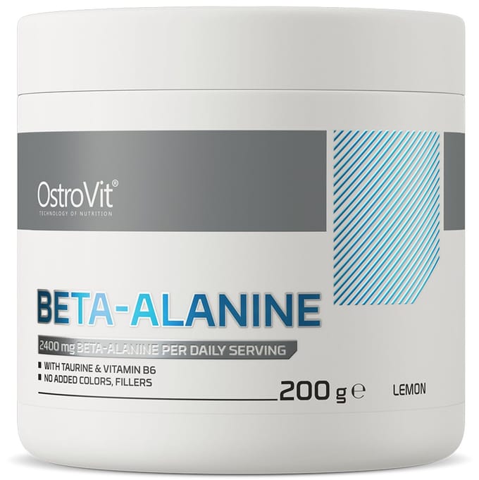 Pre-Workout - 24 x OstroVit Beta-Alanine 200 g - 200 g Citroen