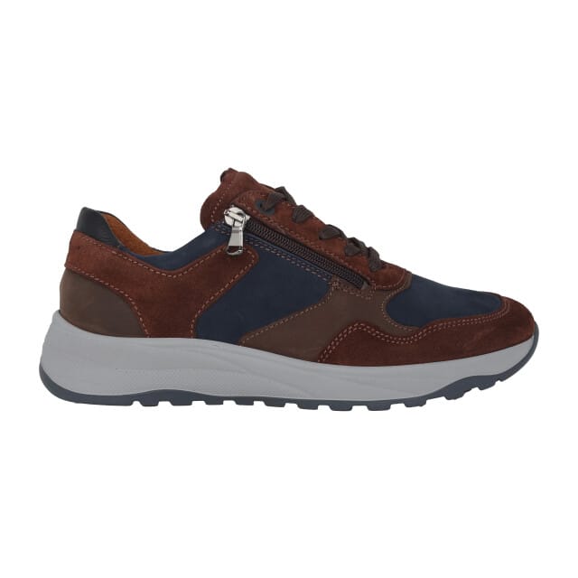 Waldläufer K-John - heren sneaker - Bruin - maat 43 (EU) 9 (UK)