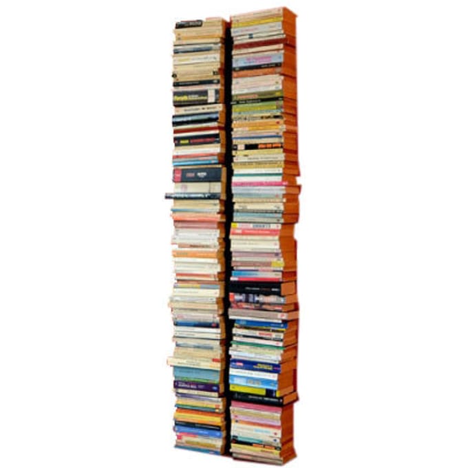 Radius - Booksbaum dubbel boekenwandrek - zwart - 170 cm