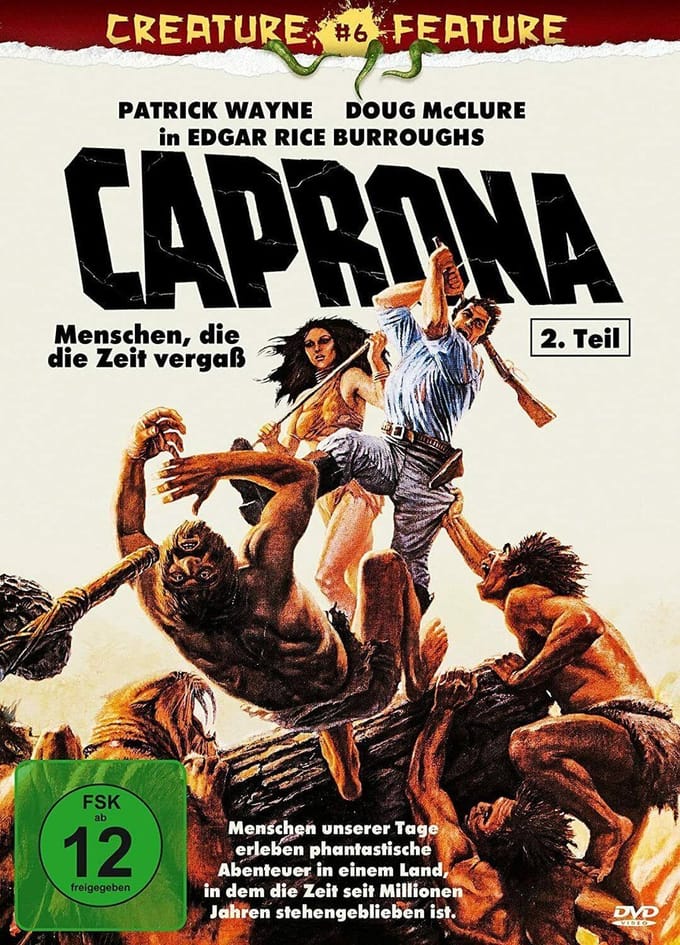 PLAION Caprona 2 - Menschen, die die Zeit vergaß (DVD) Duits, Engels
