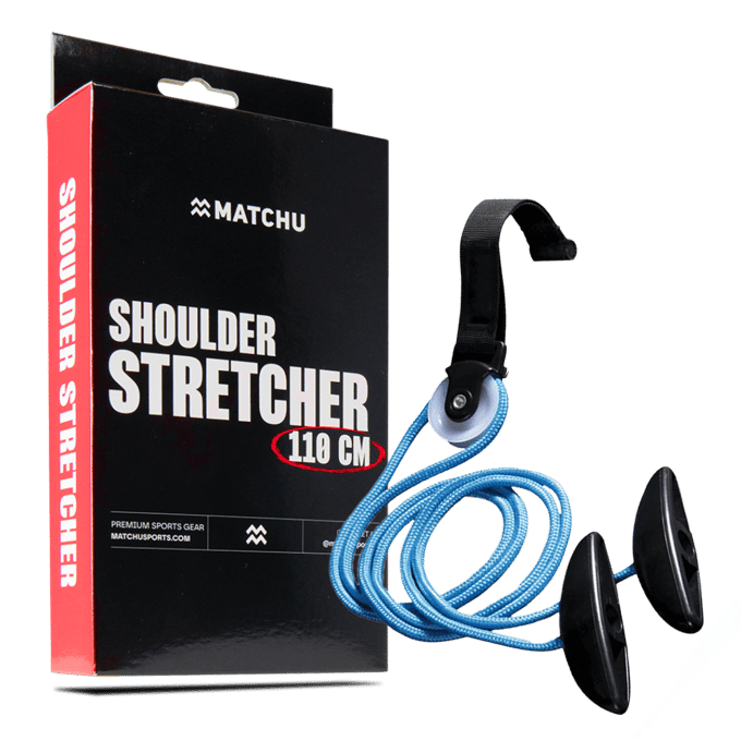 Match-U - Schouderstretcher (Match-U Stretcher) - schouder katrol - schouderkatrol - Blauw/Zwart