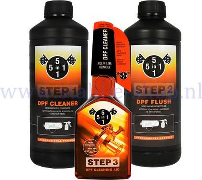 5in1 DPF Cleaning Kit Refill
