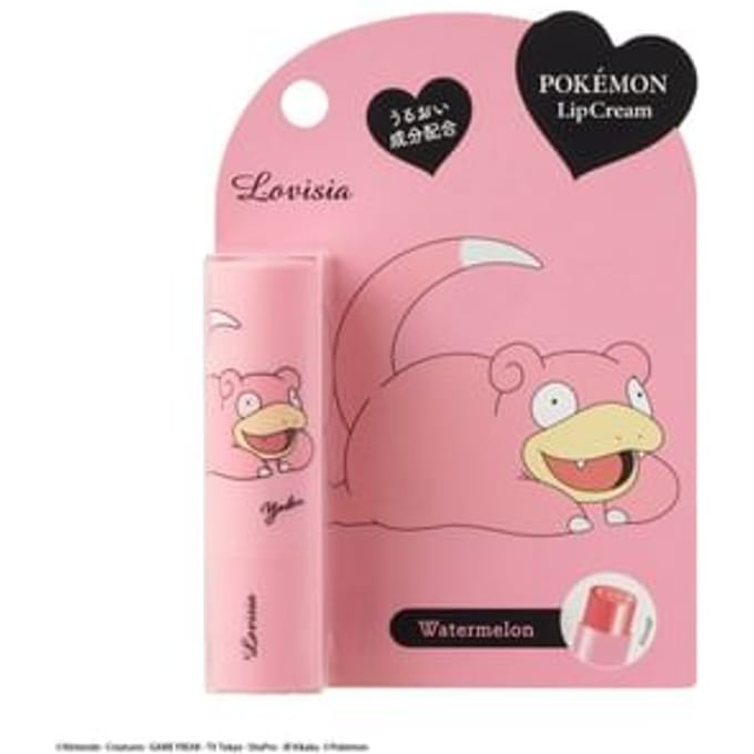 Lovisia - Pokemon Lip Cream 02 Yadon Watermelon