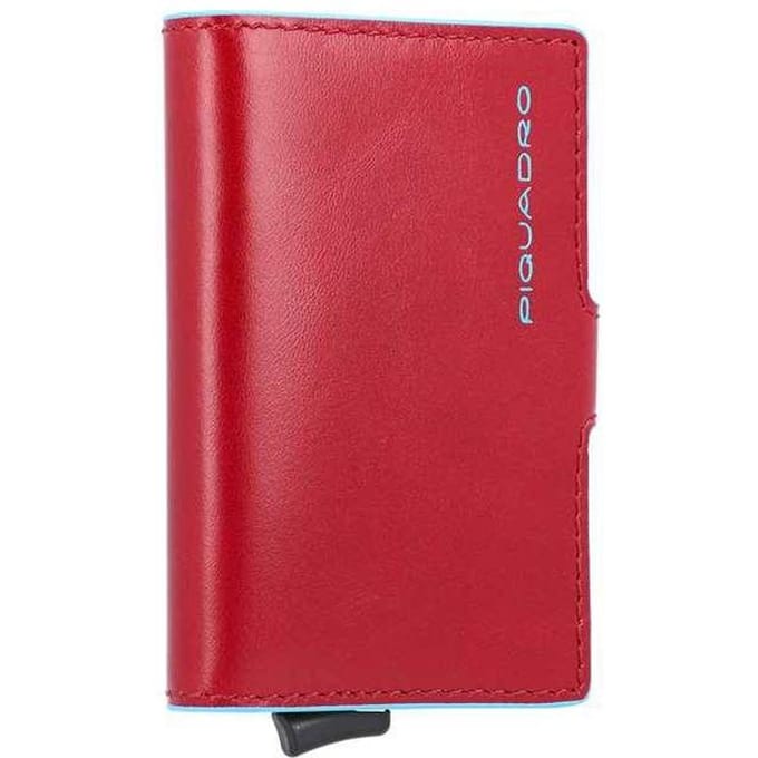 Kaarthouder Piquadro Blue Square rood rfid - PP5649B2R-R