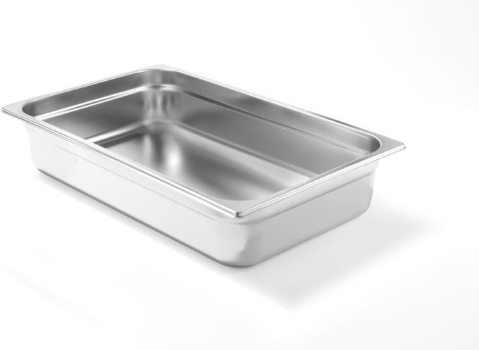 HENDI Gastronormbak – roestvast staal – 5L – 40mm hoog – stapelbaar