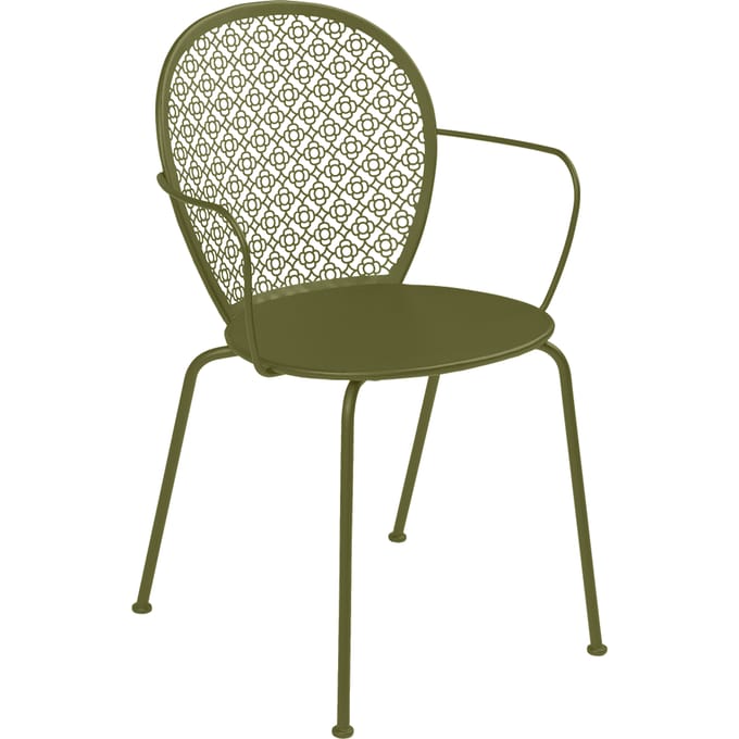 Fermob Lorette Armleunstoel - D3 Pesto
