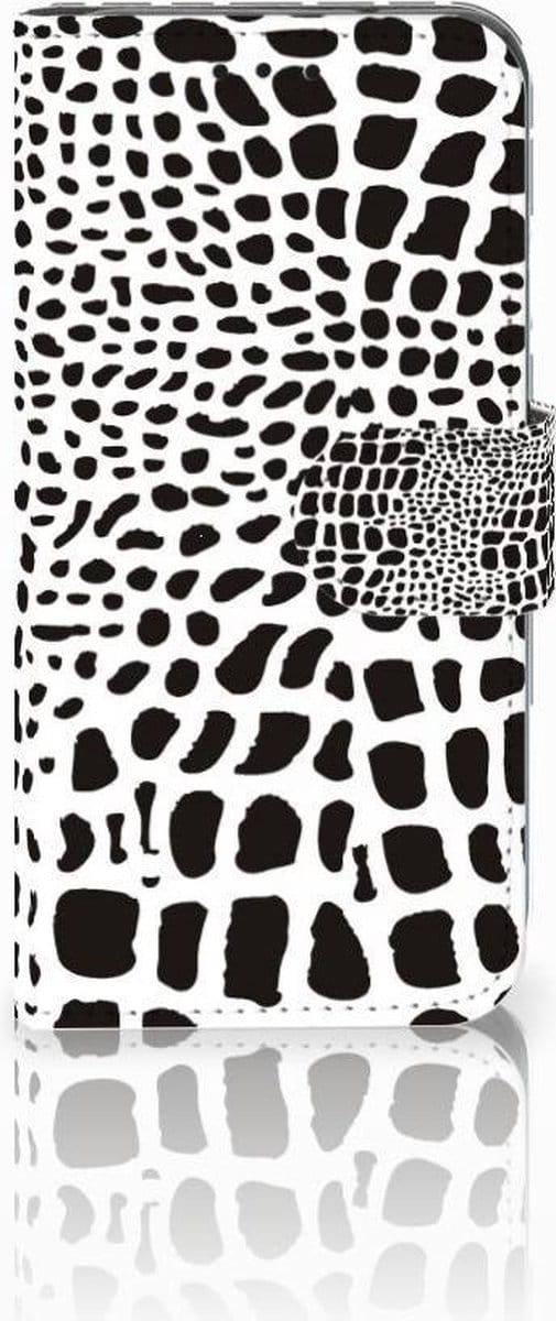 Samsung Galaxy S10e Telefoonhoesje met Pasjes Slangenprint