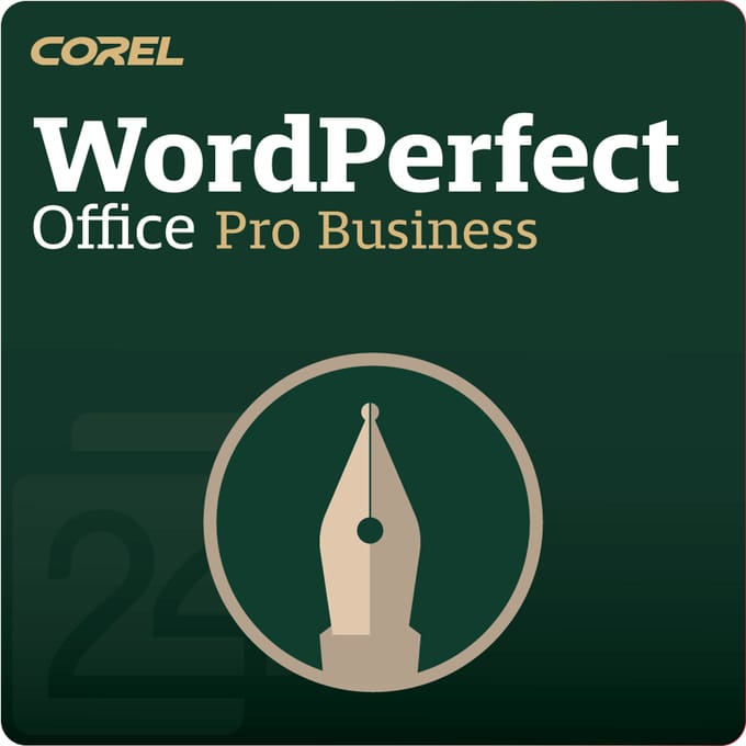 Corel WordPerfect Office Pro Business 1 - 4 Gebruiker(s)