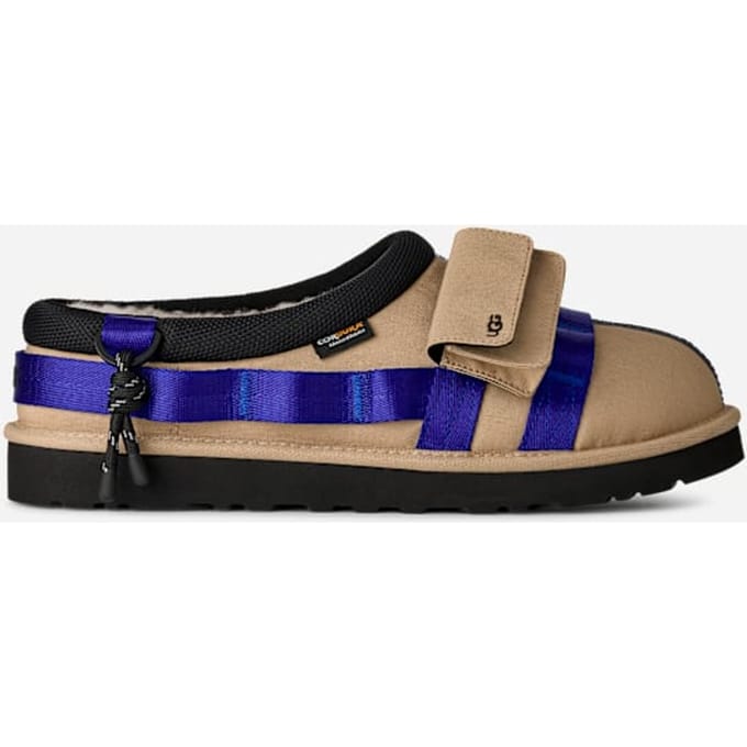 UGG® Tasman Wildwood in Sand/Regal Blue, Size 9, Recycled Materials/Polyester