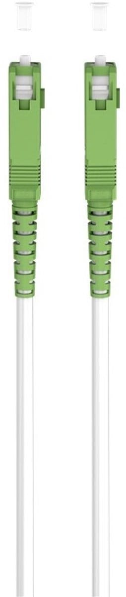 SC/APC Simplex FTTH kabel | OS2 | wit | LSZH | 2 meter
