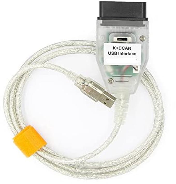 K+DCAN OBD2 Kabel voor BMW – Ediabas Interface met Schakelaar