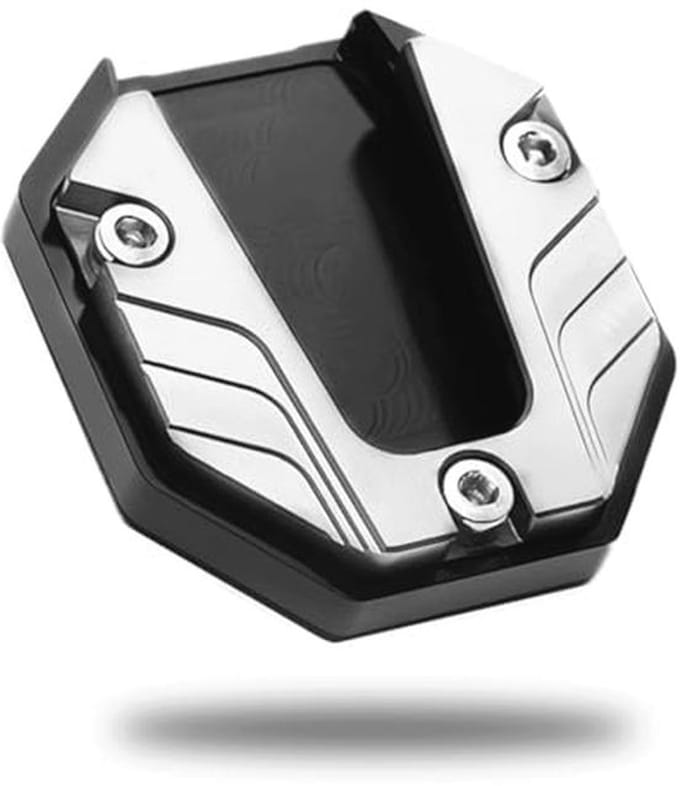 Universele motorfiets standaard montagebeugel verlenging - Aluminium antislip steunplaat