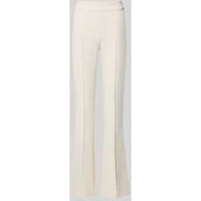 Flared broek met lengtenaden model 'NEW FLARED EVELINA'
