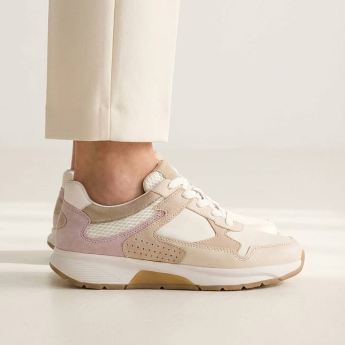Gabor Gabor Rollingsoft Sneakers wit Leer