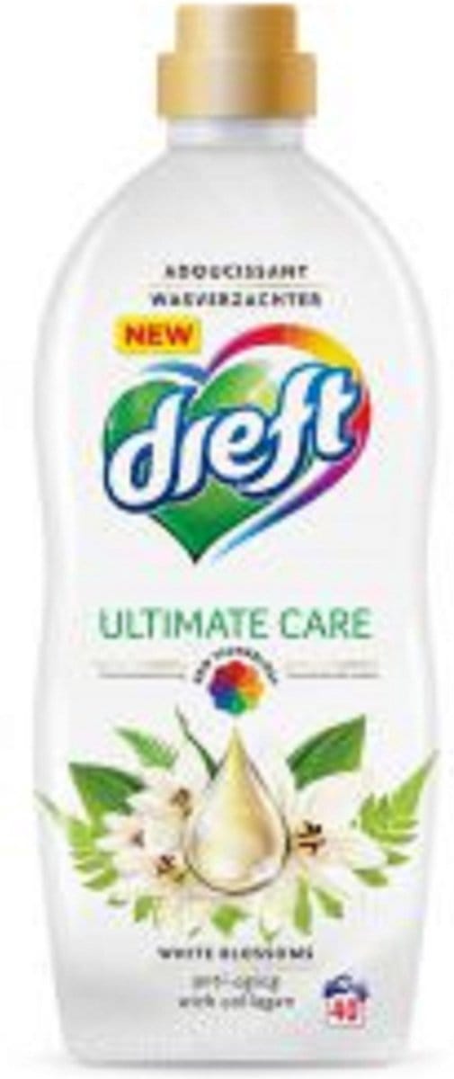 Dreft Wasverzachter White Blossoms - 40 Wasbeurten 1 Liter