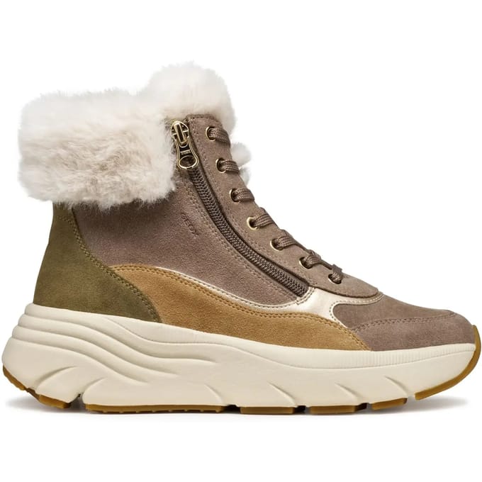 Geox Diamanta Booties Bruin EU 41 Vrouw