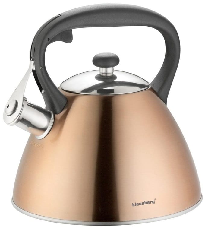 Klausberg KB-7209  fluitketel - 3L - rvs - alle warmtebronnen