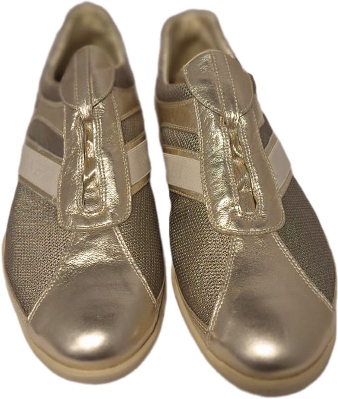 HORNET by Botticelli- SNEAKER-LEER /MESH-PLATINO-43